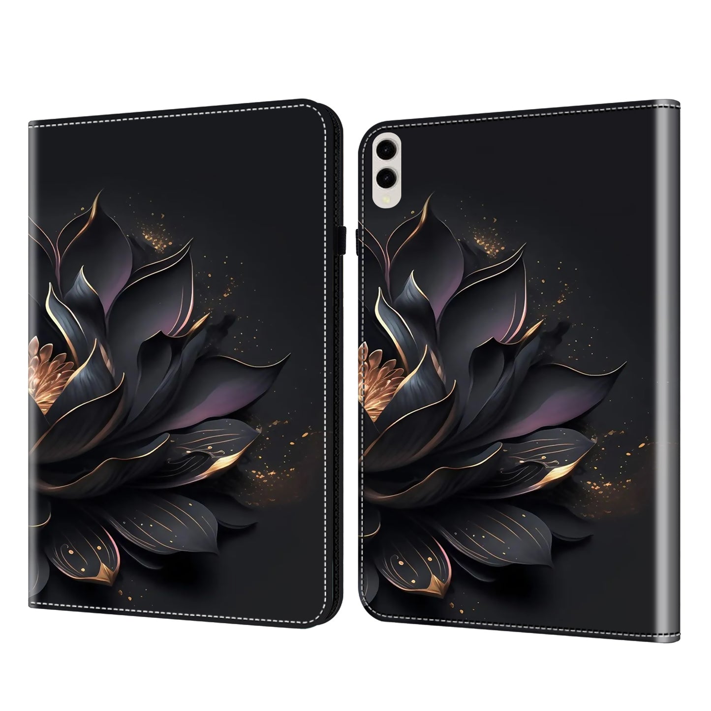 For Samsung Galaxy Tab S9+ / S9 FE+ All-inclusive Protection PU Leather TPU Tablet Stand Case Pattern Printing Cover