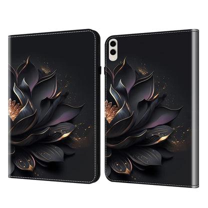 For Samsung Galaxy Tab S9+ / S9 FE+ All-inclusive Protection PU Leather TPU Tablet Stand Case Pattern Printing Cover