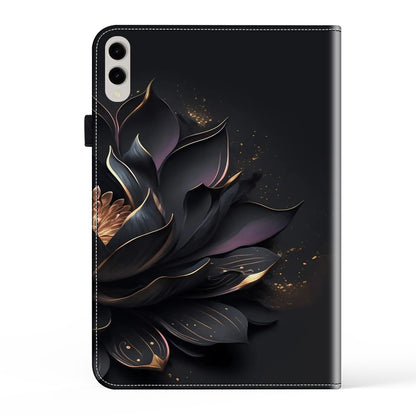For Samsung Galaxy Tab S9+ / S9 FE+ All-inclusive Protection PU Leather TPU Tablet Stand Case Pattern Printing Cover