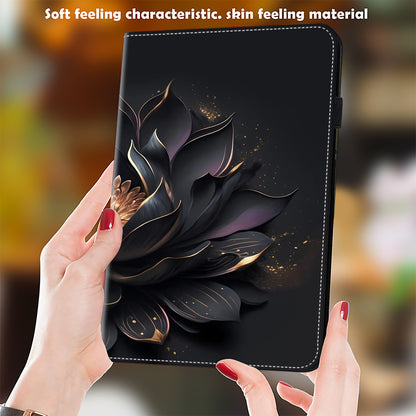 For Samsung Galaxy Tab S9+ / S9 FE+ All-inclusive Protection PU Leather TPU Tablet Stand Case Pattern Printing Cover