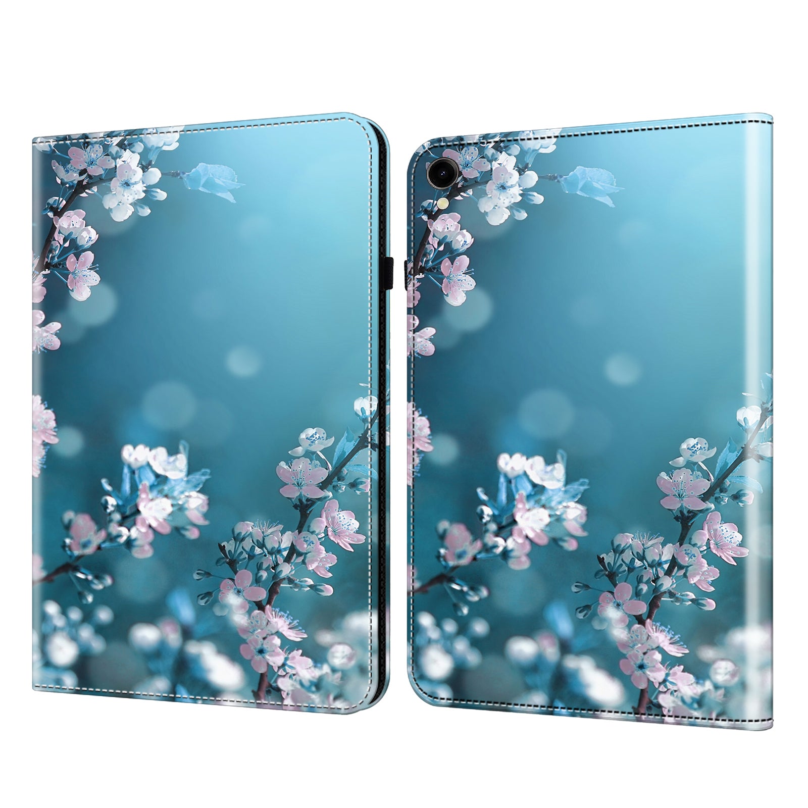 For Samsung Galaxy Tab S9 / S9 FE Anti-drop PU Leather Tablet Case Shockproof Pattern Printing Shell Cover Stand