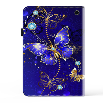 Card Holder PU Leather Tablet Case For Amazon Fire Max 11 Pattern Printing Full Protection Tablet Stand Cover