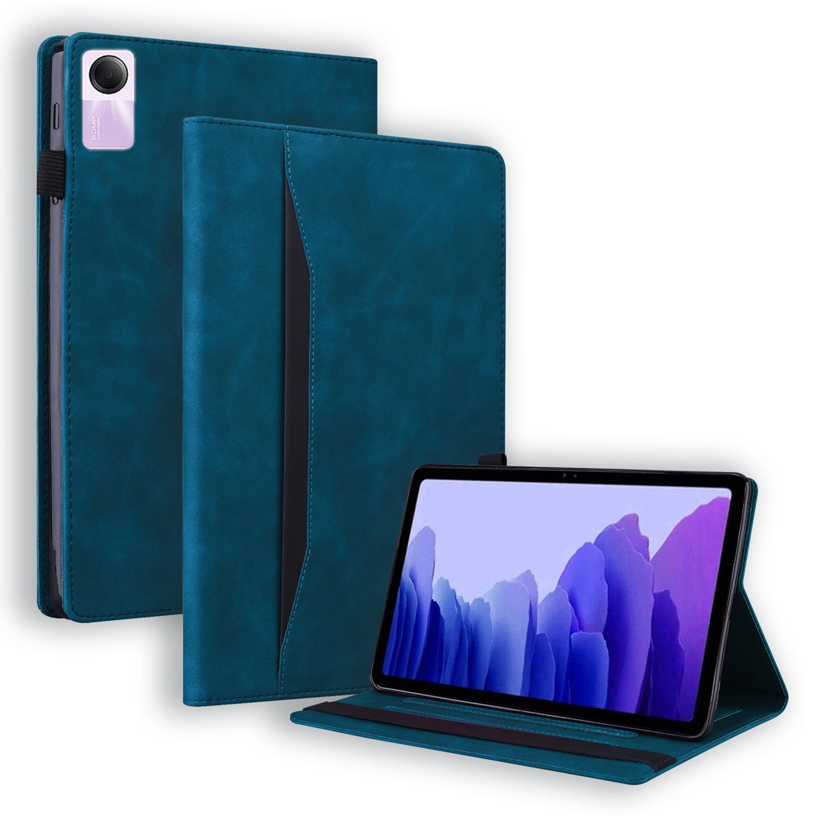 For Xiaomi Redmi Pad SE PU Leather Tablet Case Full Protection Tablet Cover with Wallet Stand