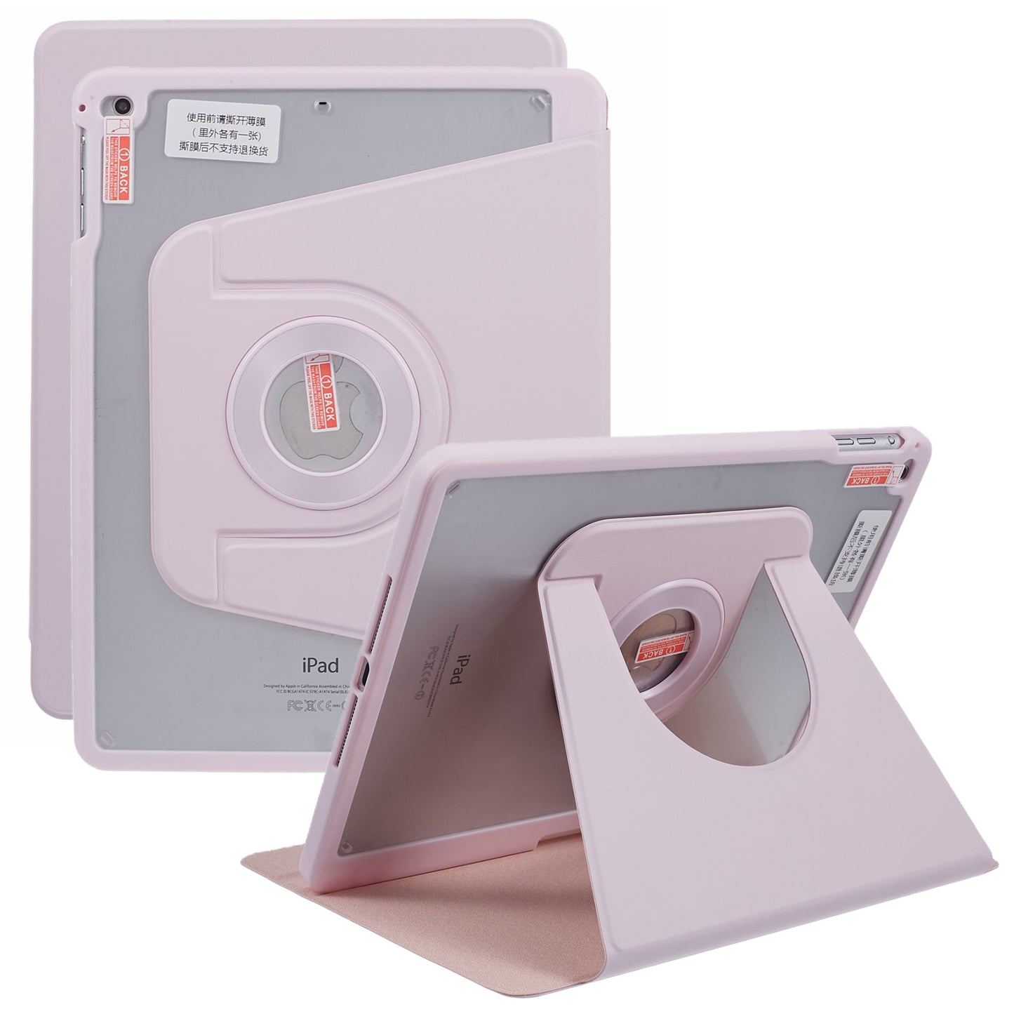 Detachable Magnetic Cover for iPad Pro 9.7 inch (2016) / iPad 9.7-inch (2017) / (2018) , Stand PU Leather Full Protection Tablet Case with Pencil Holder