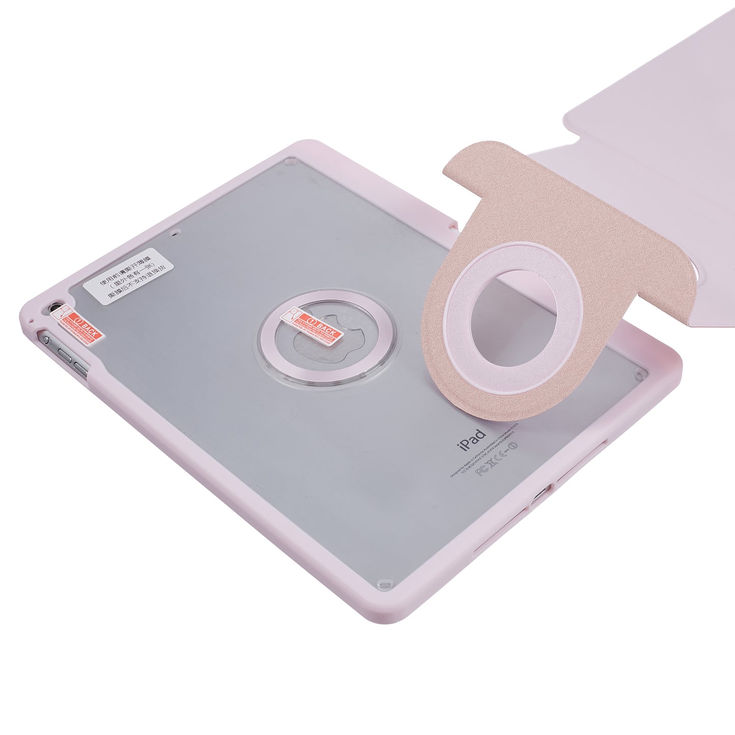 Detachable Magnetic Cover for iPad Pro 9.7 inch (2016) / iPad 9.7-inch (2017) / (2018) , Stand PU Leather Full Protection Tablet Case with Pencil Holder