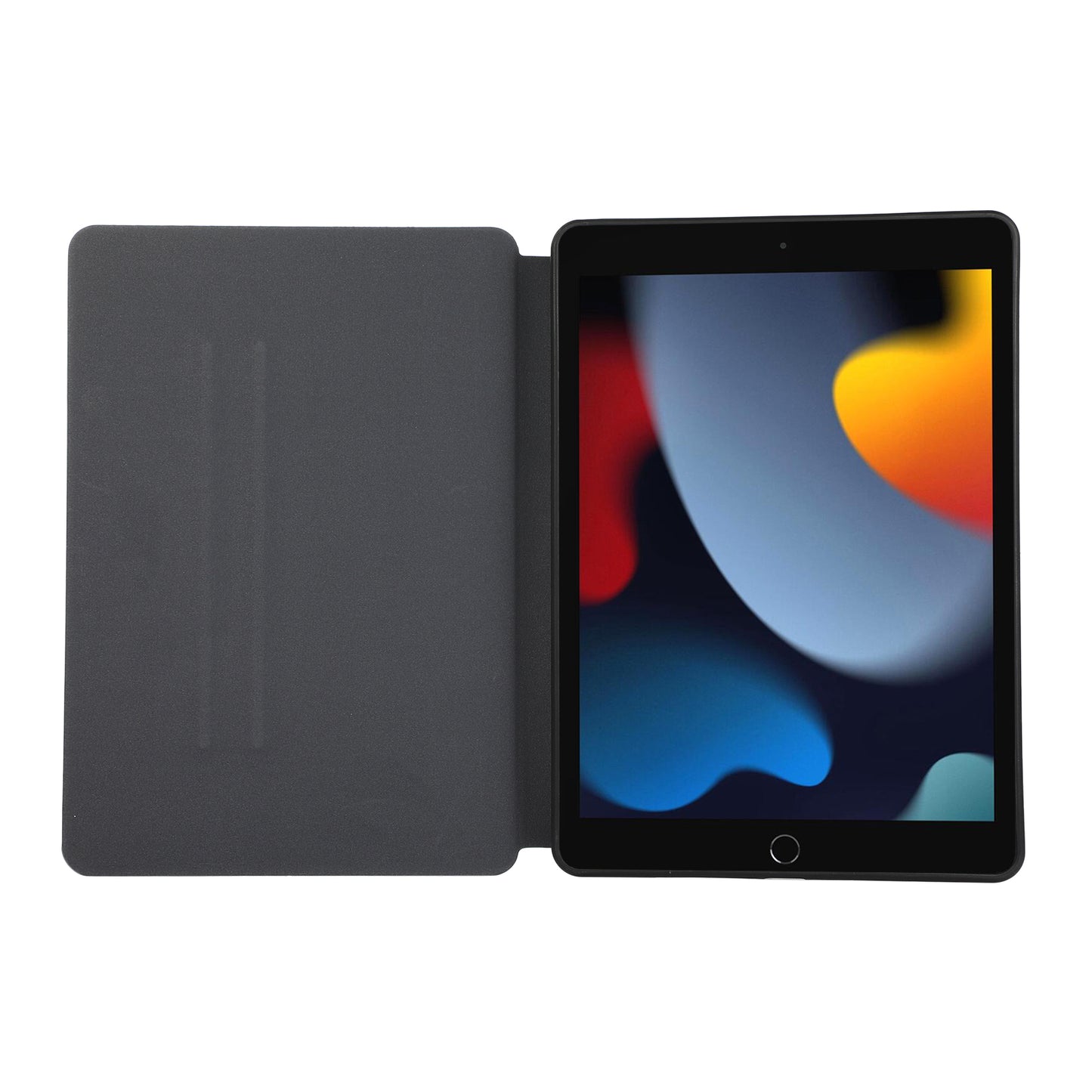 For iPad 10.2 (2021) / (2019) / (2020) PU Leather Flip Cover Anti-Dorp Auto Wake / Sleep Tablet Case with Stand