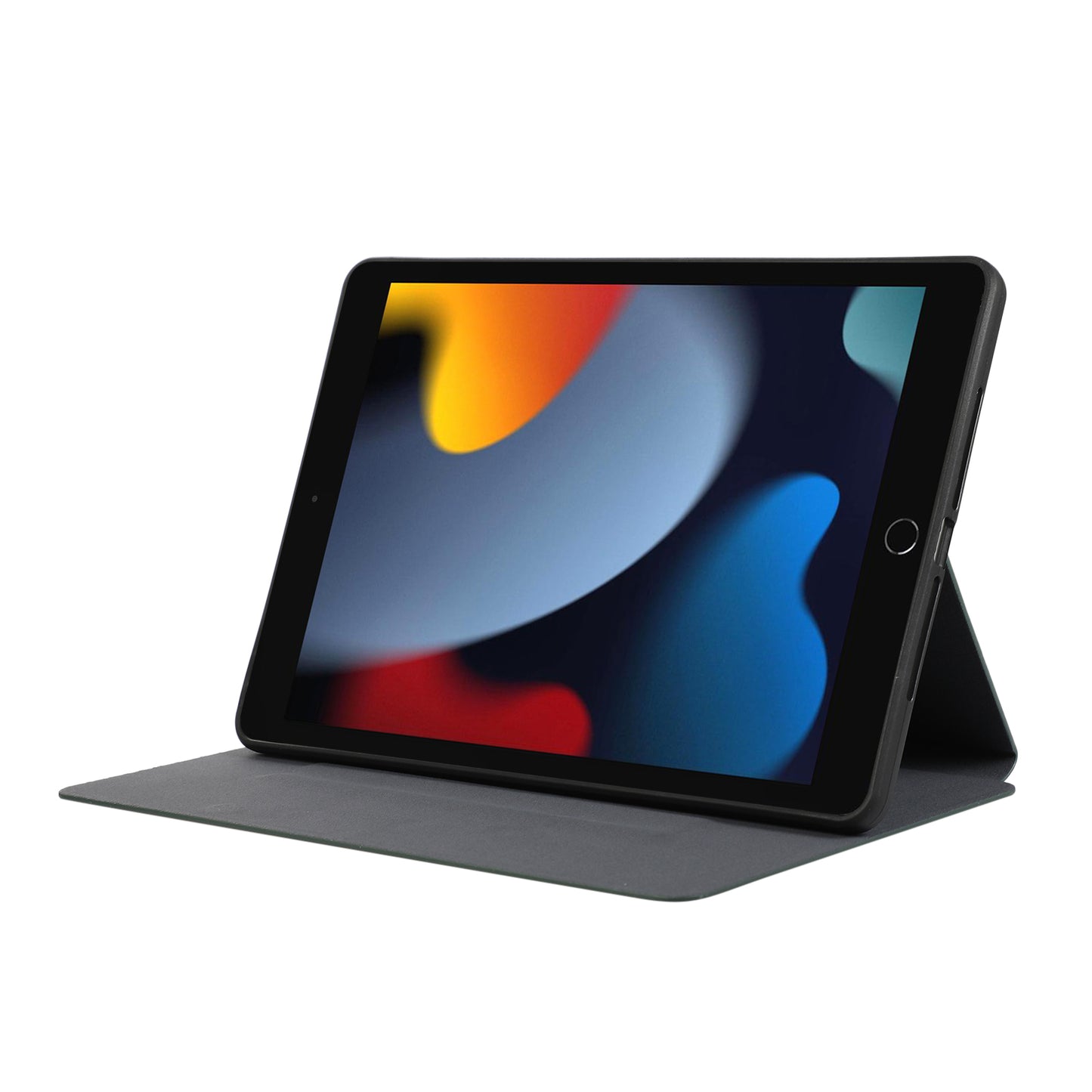 For iPad 10.2 (2021) / (2019) / (2020) PU Leather Flip Cover Anti-Dorp Auto Wake / Sleep Tablet Case with Stand