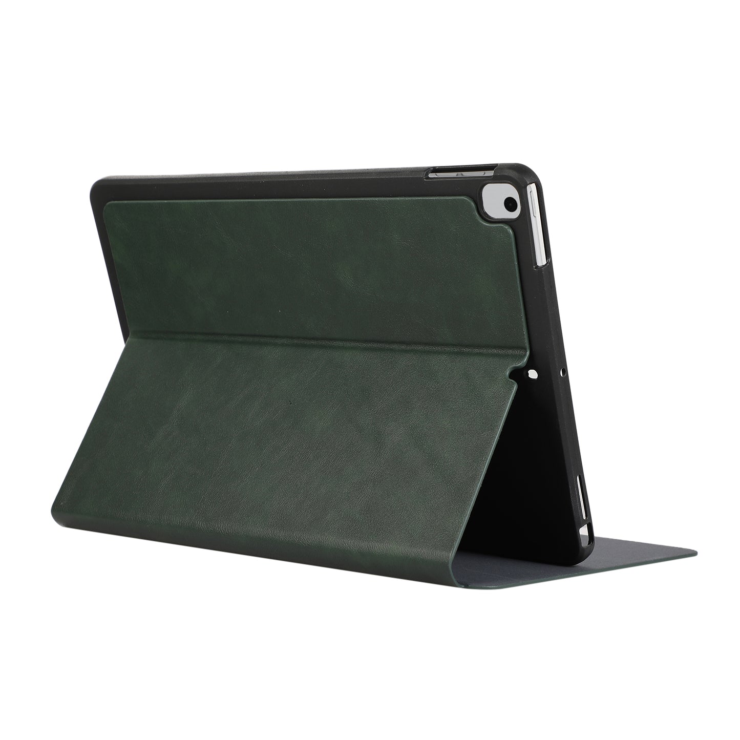 For iPad 10.2 (2021) / (2019) / (2020) PU Leather Flip Cover Anti-Dorp Auto Wake / Sleep Tablet Case with Stand
