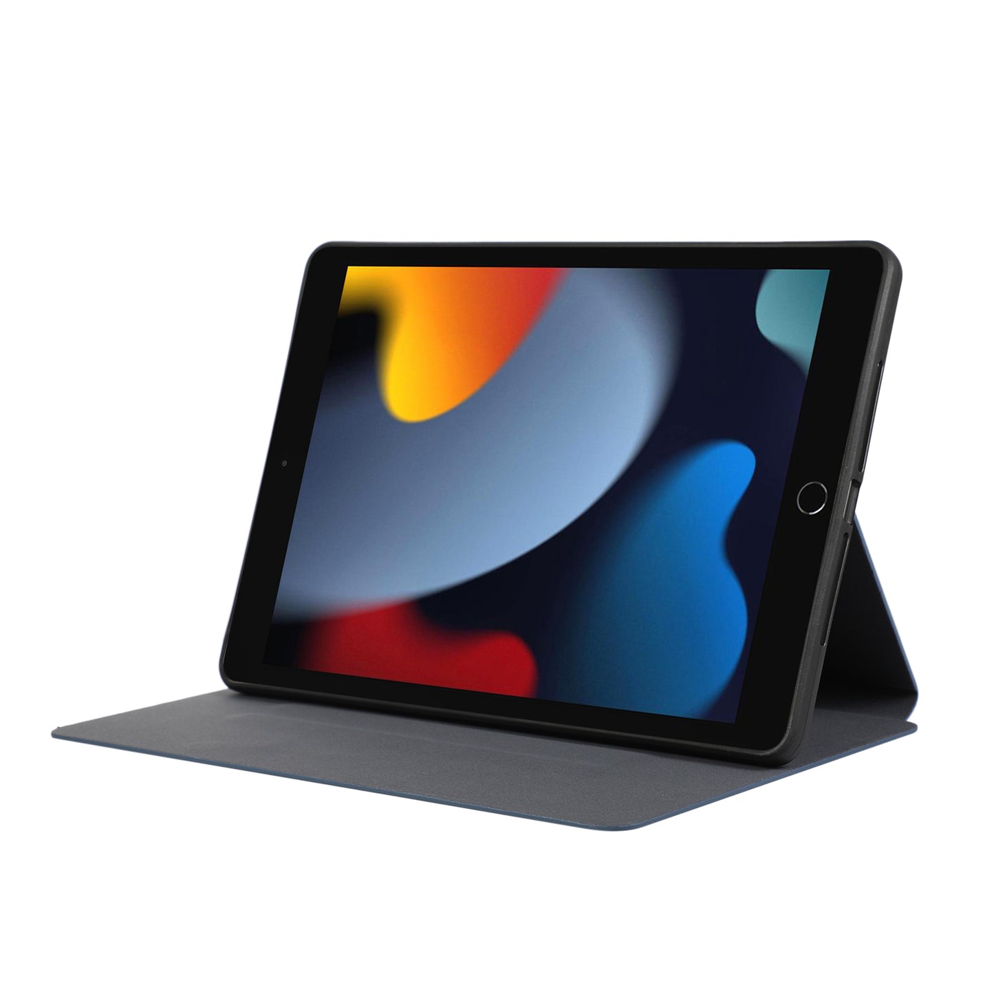 For iPad 10.2 (2021) / (2019) / (2020) PU Leather Flip Cover Anti-Dorp Auto Wake / Sleep Tablet Case with Stand