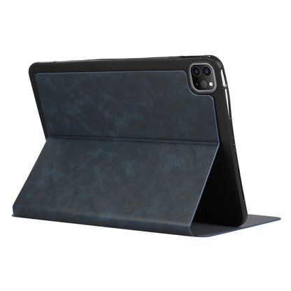 For iPad Pro 11 (2020) / (2021) / (2022) / iPad Air (2020) / (2022) Protective Case Anti-Scratch Auto Wake / Sleep PU Leather Tablet Cover with Stand