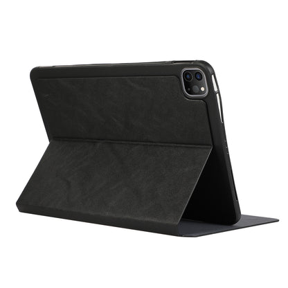 For iPad Pro 11 (2020) / (2021) / (2022) / iPad Air (2020) / (2022) Protective Case Anti-Scratch Auto Wake / Sleep PU Leather Tablet Cover with Stand
