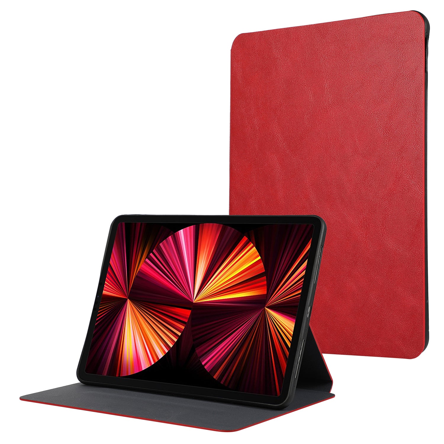 For iPad Pro 11 (2020) / (2021) / (2022) / iPad Air (2020) / (2022) Protective Case Anti-Scratch Auto Wake / Sleep PU Leather Tablet Cover with Stand