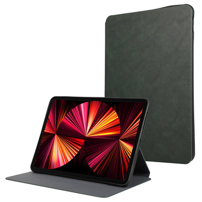 For iPad Pro 11 (2020) / (2021) / (2022) / iPad Air (2020) / (2022) Protective Case Anti-Scratch Auto Wake / Sleep PU Leather Tablet Cover with Stand