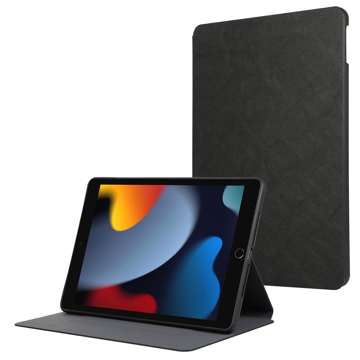 For iPad Air (2013) / Air 2 / iPad 9.7-inch (2017) / (2018) Anti-Dorp PU Leather Cover Auto Wake / Sleep Tablet Case with Stand