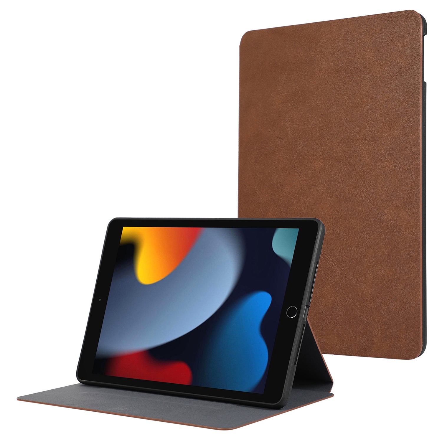 For iPad Air (2013) / Air 2 / iPad 9.7-inch (2017) / (2018) Anti-Dorp PU Leather Cover Auto Wake / Sleep Tablet Case with Stand