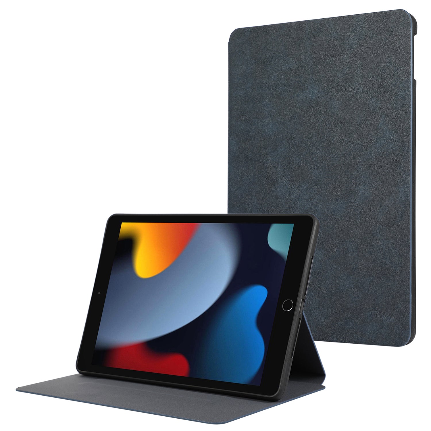 For iPad Air (2013) / Air 2 / iPad 9.7-inch (2017) / (2018) Anti-Dorp PU Leather Cover Auto Wake / Sleep Tablet Case with Stand