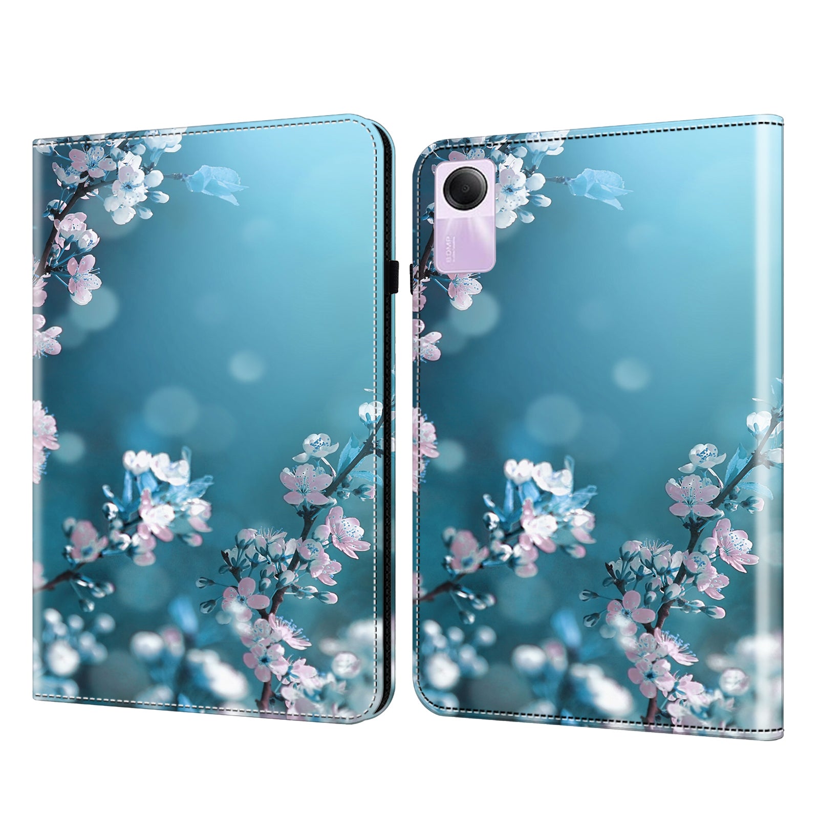 For Xiaomi Redmi Pad SE Case Stand Card Slot Pattern Printing PU Leather Tablet Cover