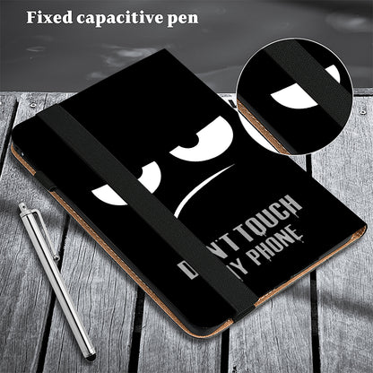 For Xiaomi Redmi Pad SE Case Stand Card Slot Pattern Printing PU Leather Tablet Cover