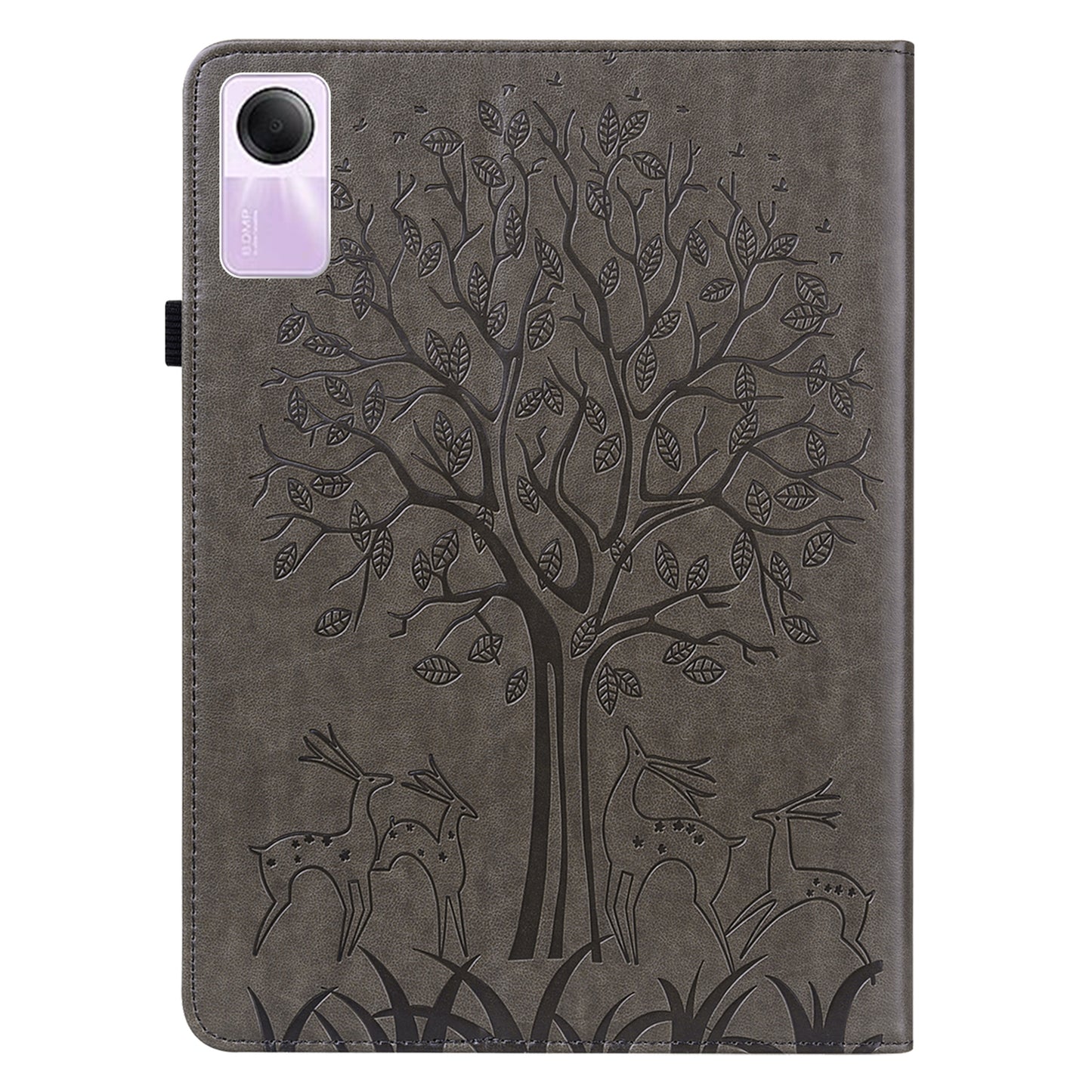 For Xiaomi Redmi Pad SE Case Imprinted PU Leather Tablet Cover with Card Slots