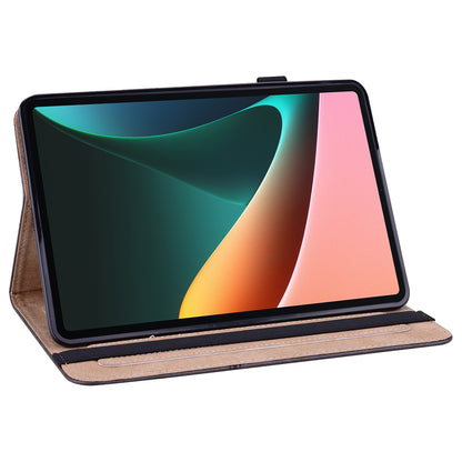 For Lenovo Xiaoxin Pad Pro 12.7 inch PU Leather Case Stand Card Holder Tablet Cover