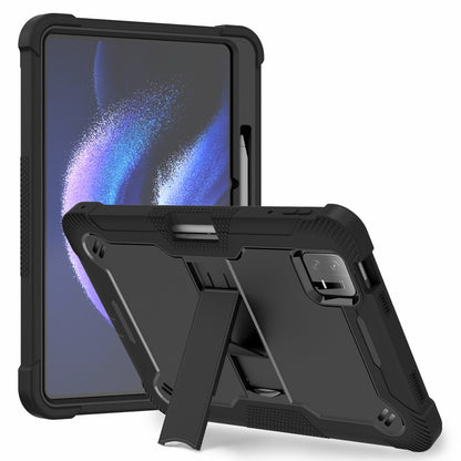 For Xiaomi Pad 6 / Pad 6 Pro Kickstand Tablet Cover Silicone + PC Shockproof Rugged Case
