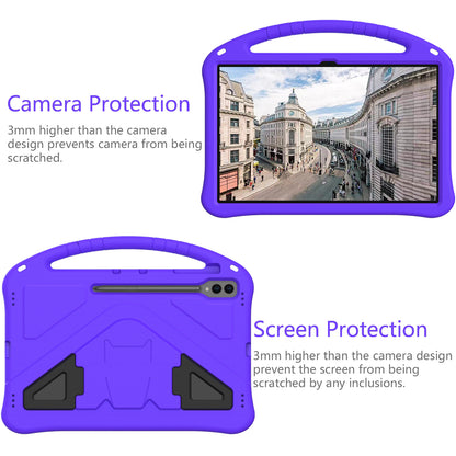 Shockproof Cover for Samsung Galaxy Tab S9 Ultra / S8 Ultra , Handle Kickstand Protective EVA Tablet Case