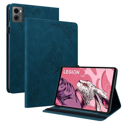 For Lenovo Legion Y700 (2023) Case PU Leather Imprinted Card Holder Stand Tablet Cover