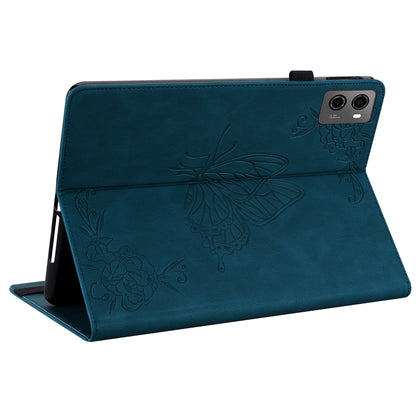 For Lenovo Legion Y700 (2023) Case PU Leather Imprinted Card Holder Stand Tablet Cover