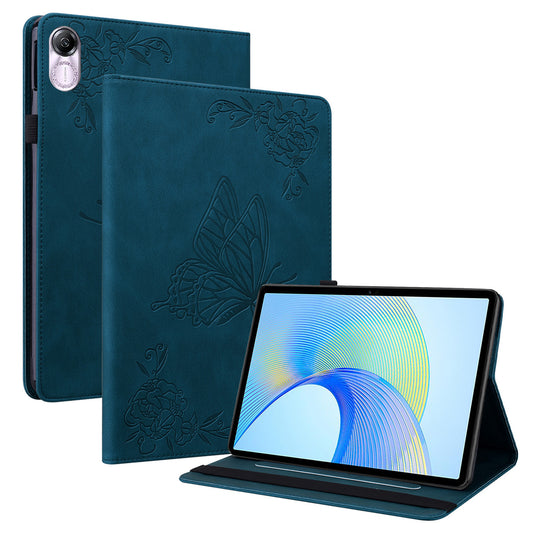 For Honor Pad X8 Pro / Pad X9 Leather Cover Imprinted Flip Stand Card Holder Tablet Case