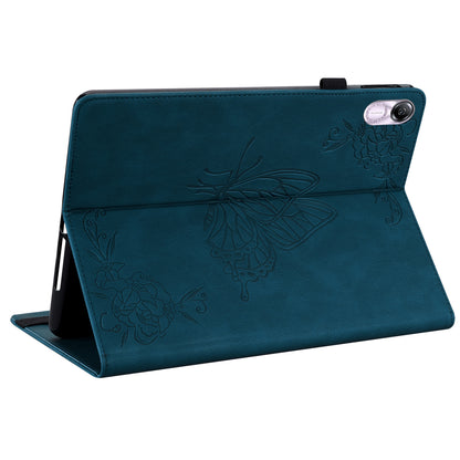 For Honor Pad X8 Pro / Pad X9 Leather Cover Imprinted Flip Stand Card Holder Tablet Case