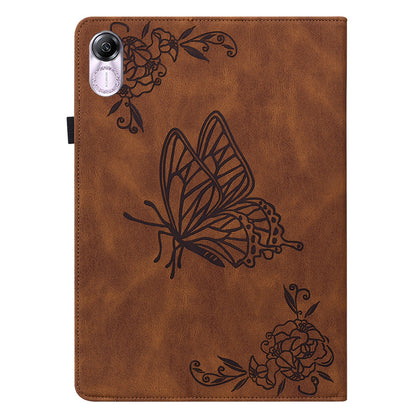 For Honor Pad X8 Pro / Pad X9 Leather Cover Imprinted Flip Stand Card Holder Tablet Case