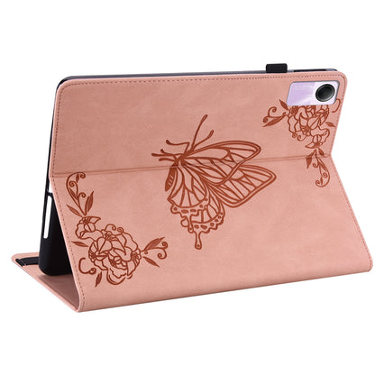 For Xiaomi Redmi Pad SE Case PU Leather Card Holder Imprinted Stand Tablet Cover