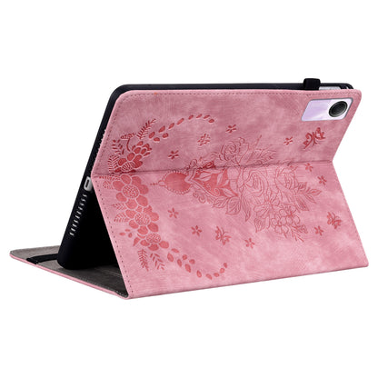 For Xiaomi Redmi Pad SE Case PU Leather Imprinted Card Holder Tablet Cover