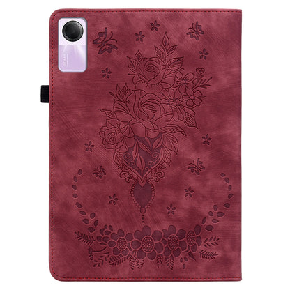 For Xiaomi Redmi Pad SE Case PU Leather Imprinted Card Holder Tablet Cover