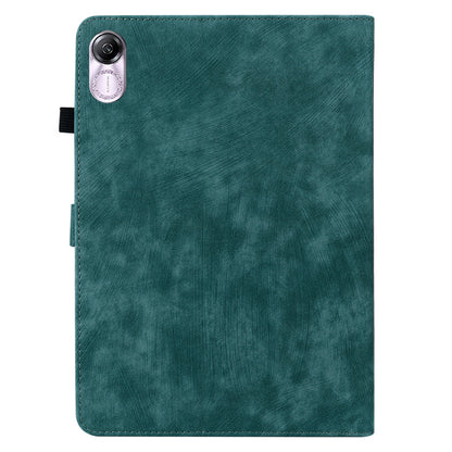 For Honor Pad X8 Pro / Pad X9 Case Cute Tiger Imprinted PU Leather Stand Tablet Cover