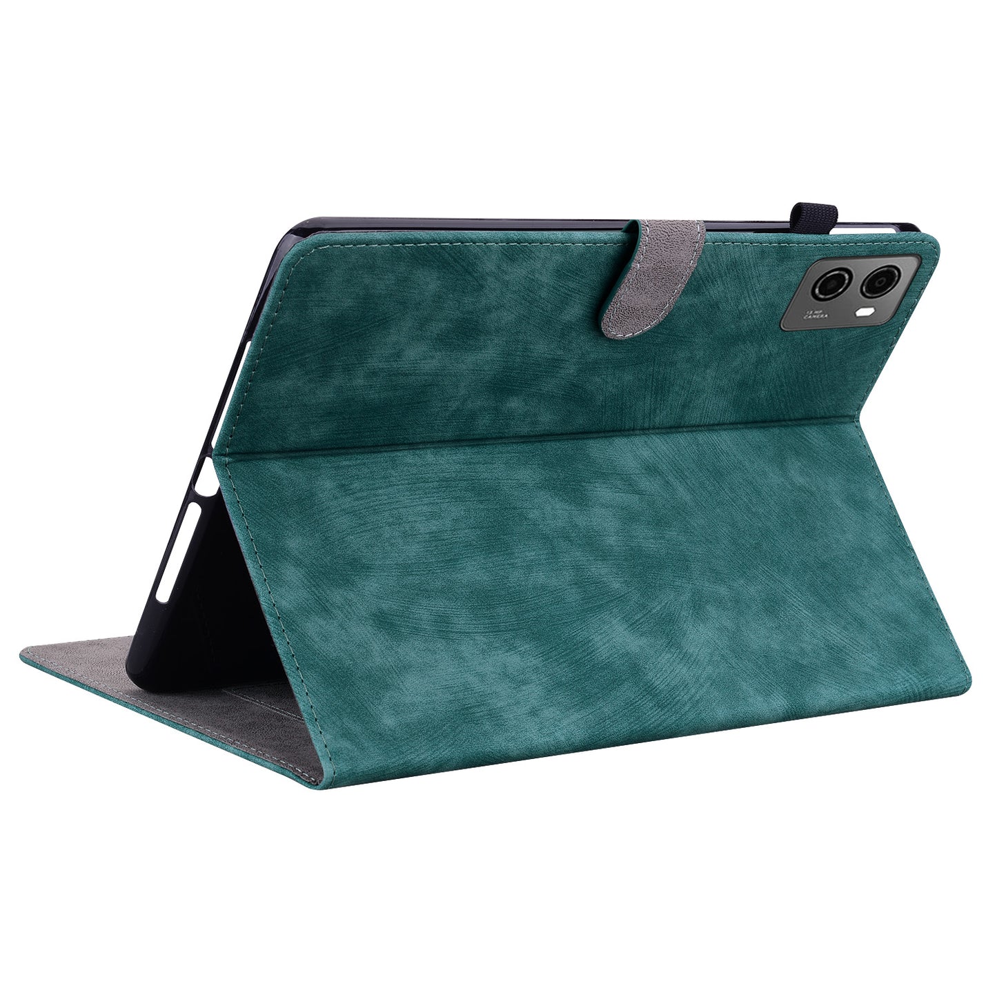 For Lenovo Legion Y700 (2023) Cover Imprinted Stand PU Leather Card Holder Tablet Case