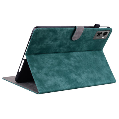 For Lenovo Legion Y700 (2023) Cover Imprinted Stand PU Leather Card Holder Tablet Case