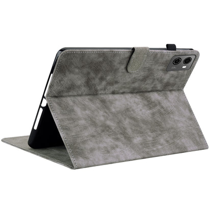 For Lenovo Legion Y700 (2023) Cover Imprinted Stand PU Leather Card Holder Tablet Case