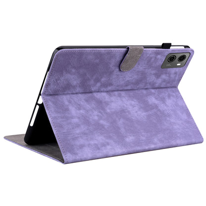For Lenovo Legion Y700 (2023) Cover Imprinted Stand PU Leather Card Holder Tablet Case