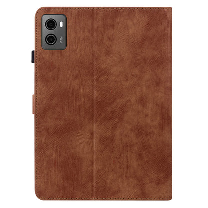 For Lenovo Legion Y700 (2023) Cover Imprinted Stand PU Leather Card Holder Tablet Case