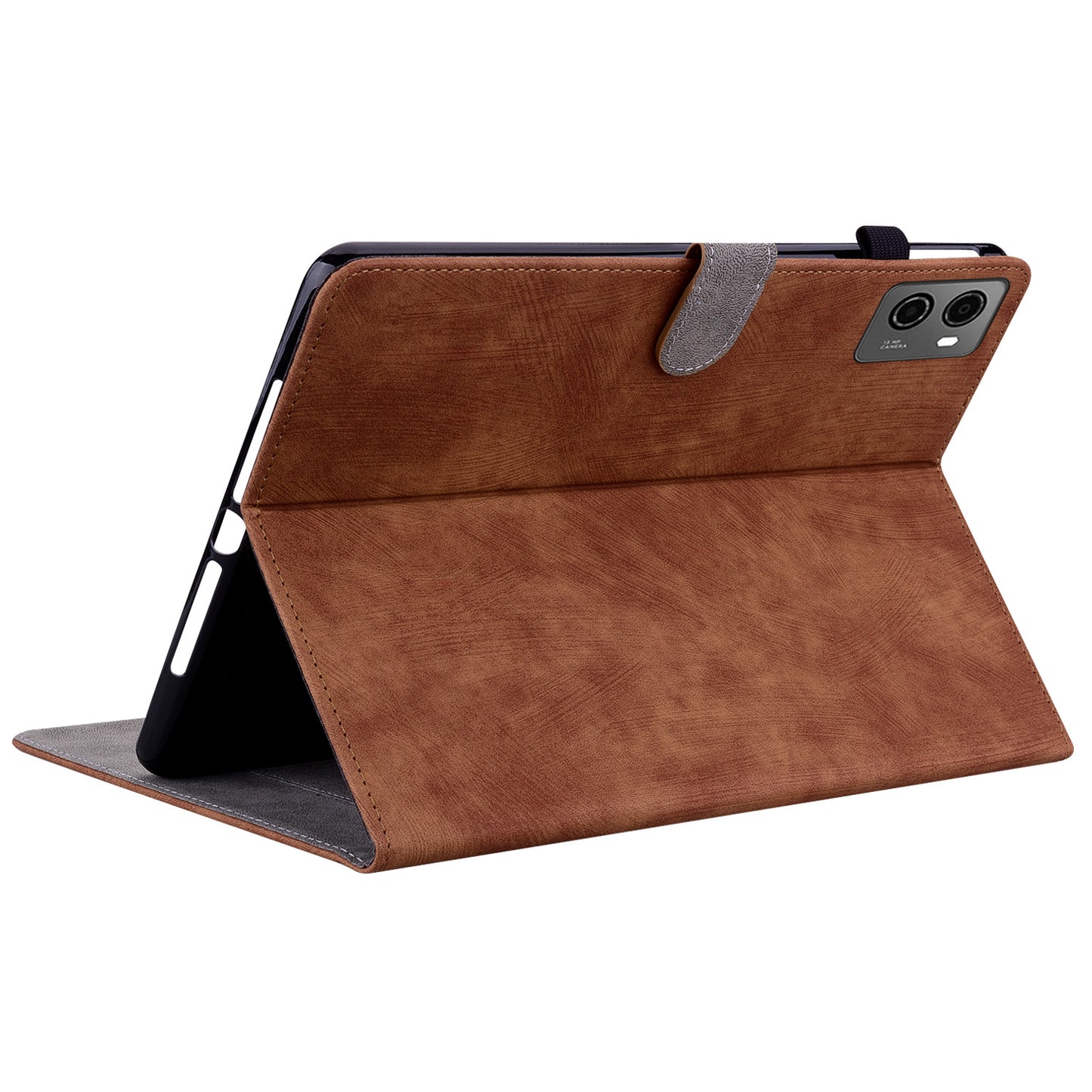 For Lenovo Legion Y700 (2023) Cover Imprinted Stand PU Leather Card Holder Tablet Case