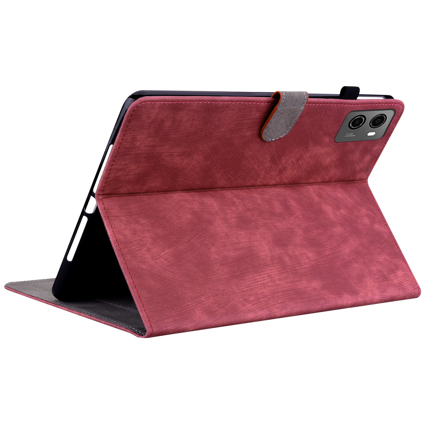 For Lenovo Legion Y700 (2023) Cover Imprinted Stand PU Leather Card Holder Tablet Case