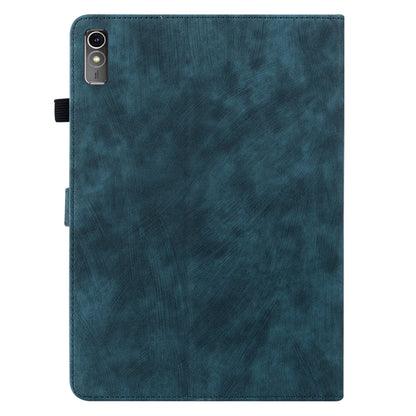 For Lenovo Tab M10 5G Anti-drop Case Imprinted PU Leather Card Holder Tablet Cover