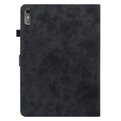 For Lenovo Tab M10 5G Anti-drop Case Imprinted PU Leather Card Holder Tablet Cover