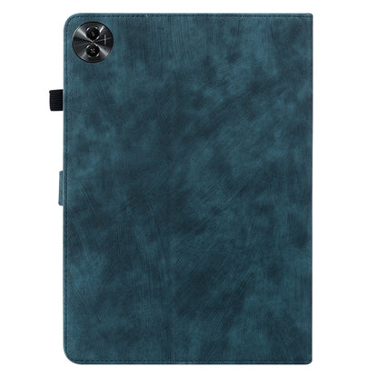For Realme Pad 2 PU Leather Case Imprinted Card Holder Tablet Stand Cover
