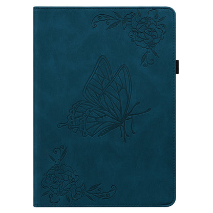 For Lenovo Tab M10 5G PU Leather Case Stand Card Holder Imprinted Tablet Cover