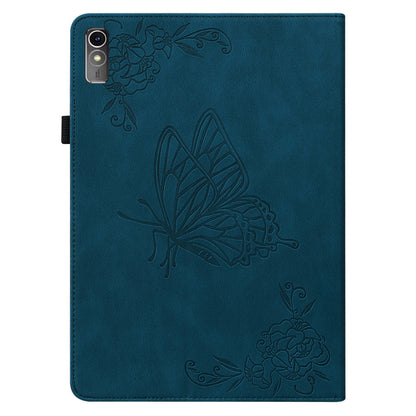 For Lenovo Tab M10 5G PU Leather Case Stand Card Holder Imprinted Tablet Cover