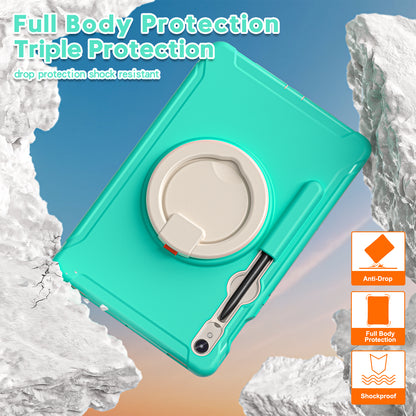 For Samsung Galaxy Tab S9 FE / S7 T870 / S8 X700 / S9 X710 Case Kickstand Tablet Cover with Pen Slot