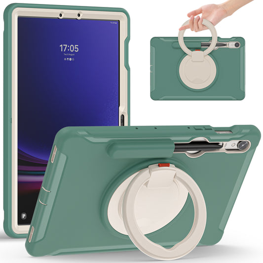 For Samsung Galaxy Tab S9 FE / S7 T870 / S8 X700 / S9 X710 Case Kickstand Tablet Cover with Pen Slot