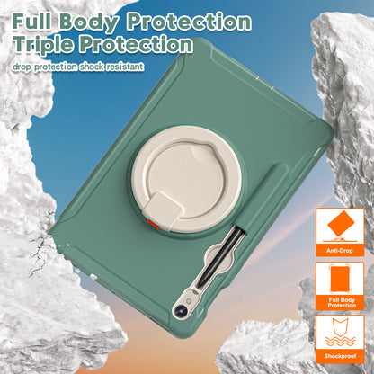 For Samsung Galaxy Tab S9 FE / S7 T870 / S8 X700 / S9 X710 Case Kickstand Tablet Cover with Pen Slot